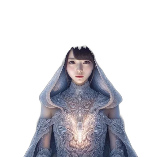 dress, dragon, creature, face, fantasy art, concept art, 3d render, photorealistic transparent PNG cut-out