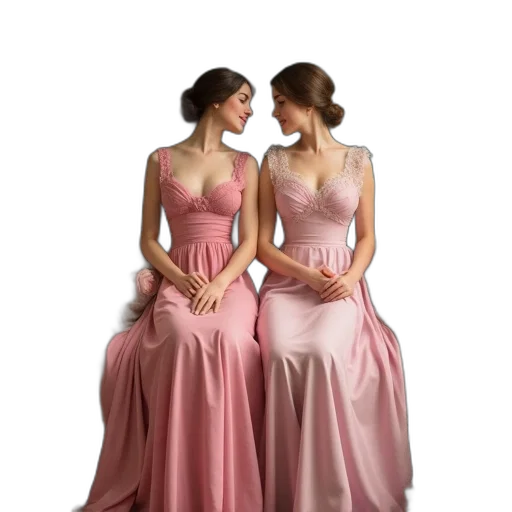 dress, jewelry, photorealistic, concept art transparent PNG cut-out