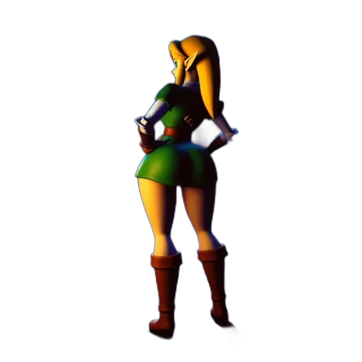 dress, robot, staff, weapon, 3d render, concept art, pixel art, fantasy art transparent PNG cut-out