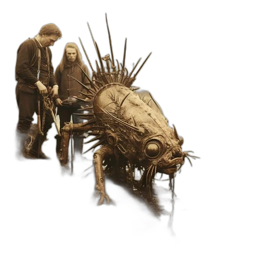 creature, weapon, animal, dragon, concept art, 3d render, fantasy art, photorealistic transparent PNG cut-out