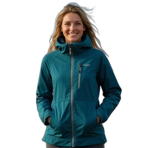 jacket, staff, marmot, women, traverse transparent PNG cut-out