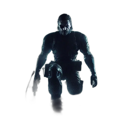 robot, creature, weapon, sword, concept art, 3d render, comic book art, pixel art transparent PNG cut-out