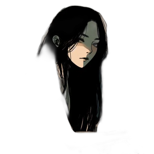 face, staff, mask, hair, concept art, fantasy art, cartoon, comic book art transparent PNG cut-out