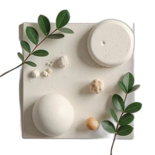 food, jewelry, 3d render, earth tones transparent PNG cut-out