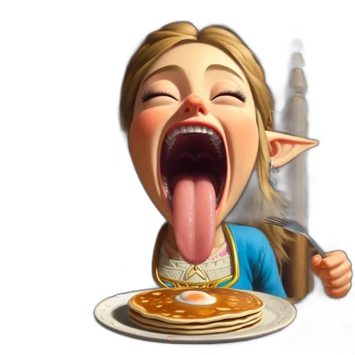 food, face, staff, creature, 3d render, concept art, pixel art, fantasy art transparent PNG cut-out