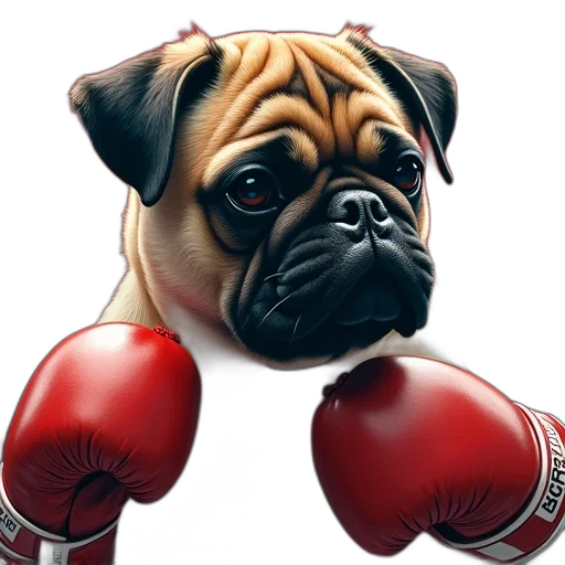 animal, face, photorealistic, cartoon transparent PNG cut-out