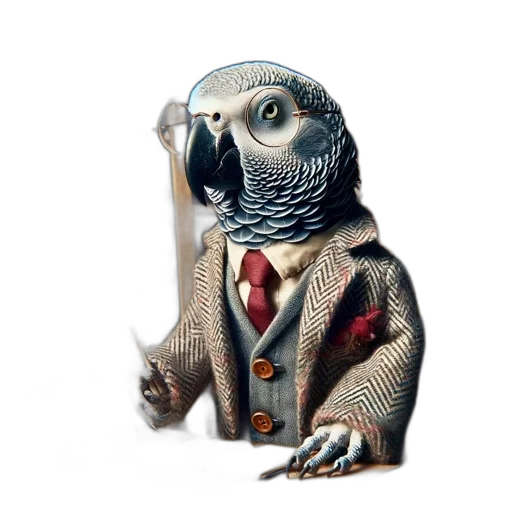 staff, animal, creature, robot, concept art, 3d render, fantasy art, photorealistic transparent PNG cut-out