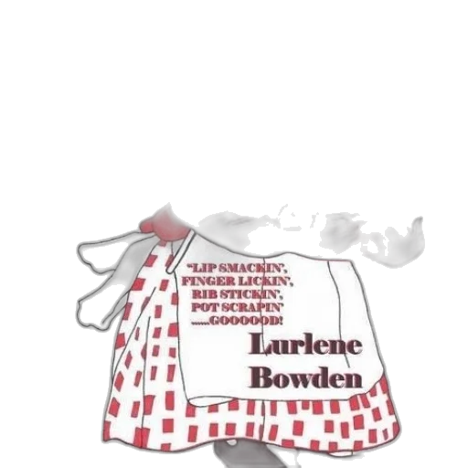promotional, graphic, lurlene, bowden, cookbook, featuring, cartoon, character transparent PNG cut-out