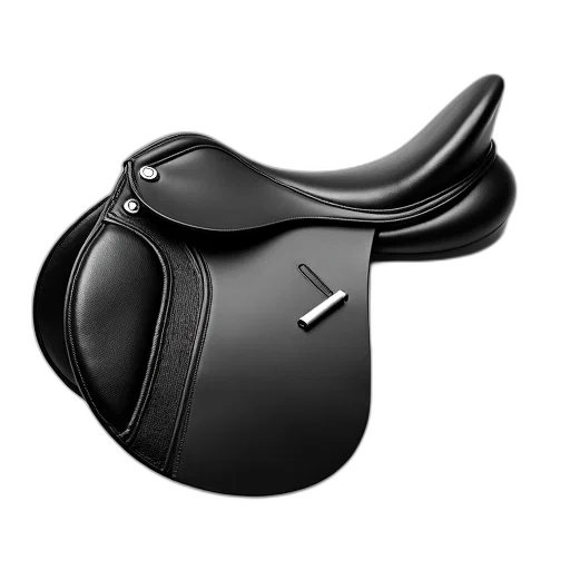 hat, mask, shoes, furniture, black, leather, saddle, textured transparent PNG cut-out