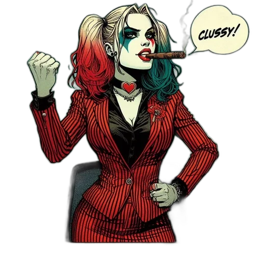 comic book art, cartoon, concept art, pixel art, woman, bold, makeup, hairstyle transparent PNG cut-out