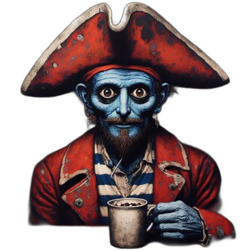 staff, photorealistic, fantasy art, 3d render, concept art, wood-paneled, environment, pirate transparent PNG cut-out
