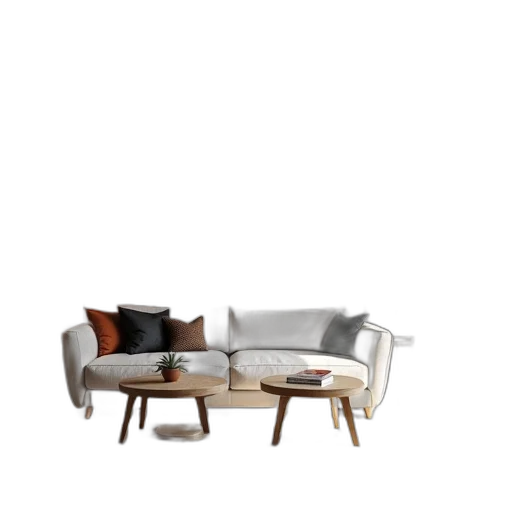 furniture, 3d render, concept art, photorealistic, earth tones, monochrome, dark, golden transparent PNG cut-out