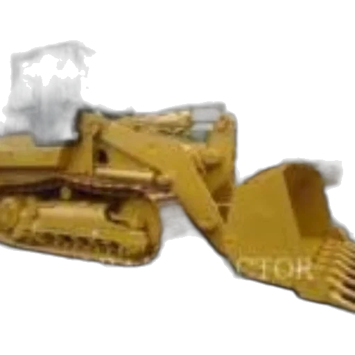 weapon, robot, jewelry, furniture, 3d render, yellow, caterpillar, bulldozer transparent PNG cut-out