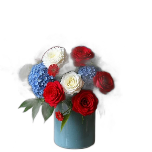 flower, crown, jewelry, 3d render, photorealistic, blue, colorful, red transparent PNG cut-out