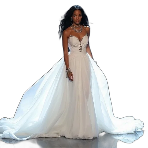 dress, concept art, photorealistic, 3d render transparent PNG cut-out