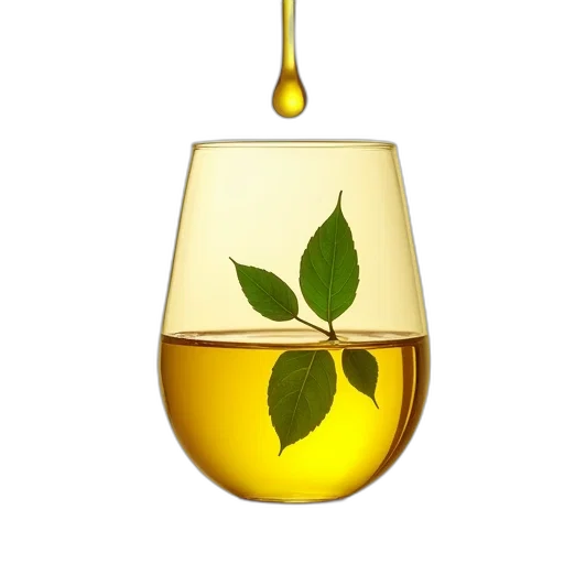 bottle, 3d render, golden, close-up, image, glass, filled, liquid transparent PNG cut-out