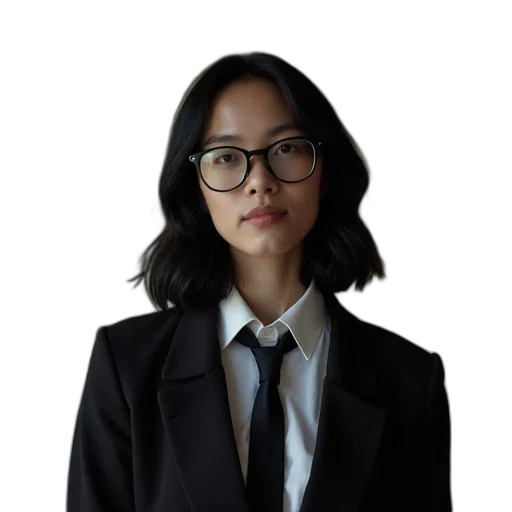 staff, jacket, face, robot, photorealistic, concept art, oil painting, 3d render transparent PNG cut-out
