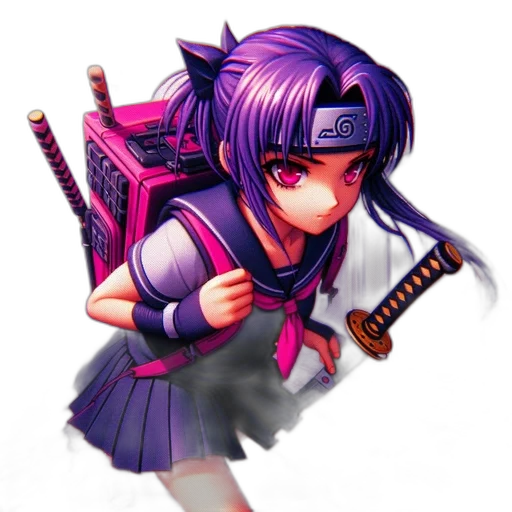 staff, weapon, sword, pixel art, anime, fantasy art, concept art, anime-style transparent PNG cut-out