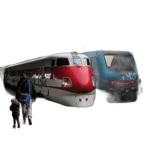 car, weapon, 3d render, photorealistic, concept art, red, white, train transparent PNG cut-out