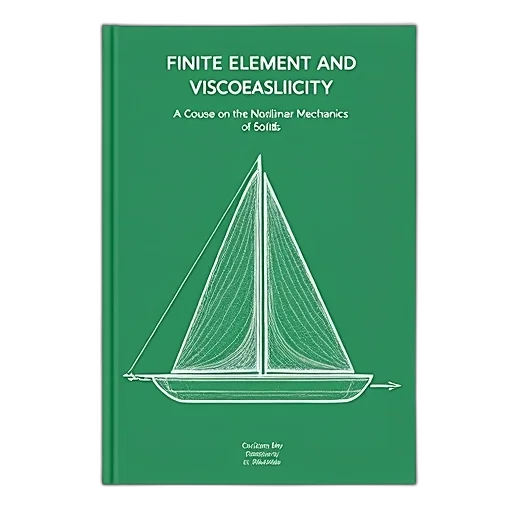 cover, book, titled, finite, element, viscoelasticity, course, nonlinear transparent PNG cut-out