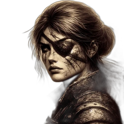 face, mask, fantasy art, concept art, photorealistic, comic book art, golden, dark transparent PNG cut-out