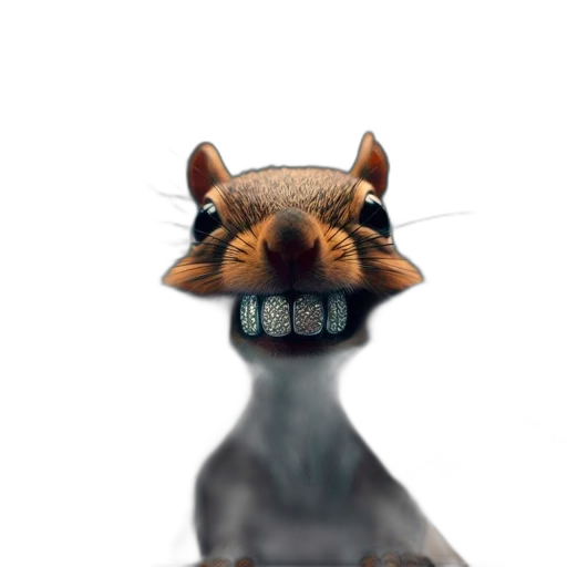 animal, creature, hat, mask, 3d render, concept art, photorealistic, cartoon transparent PNG cut-out