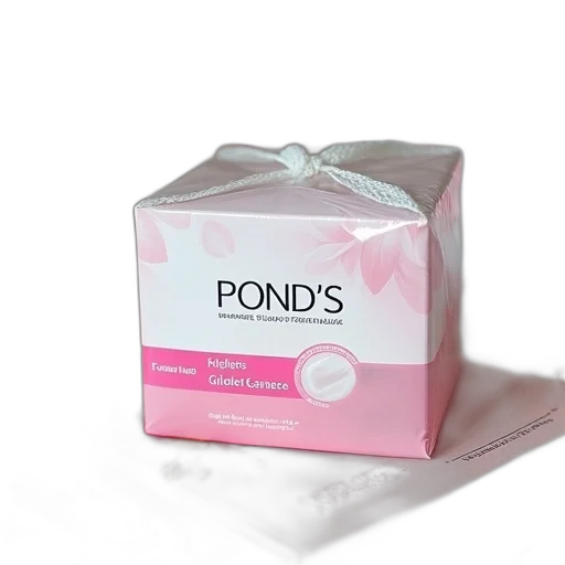 3d render, pink, white, package, pond, facial, cream, placed transparent PNG cut-out