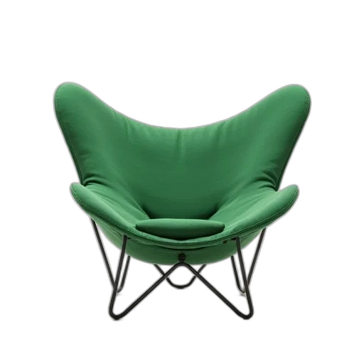 furniture, 3d render, green, butterfly transparent PNG cut-out