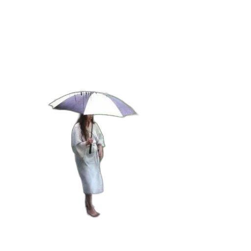 umbrella, dress, staff, hat transparent PNG cut-out
