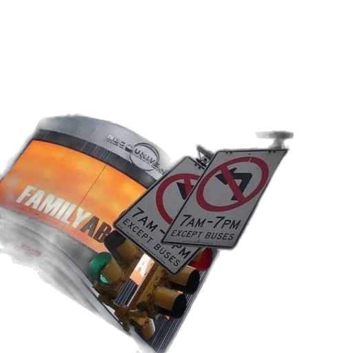 furniture, umbrella, 3d render, photorealistic, concept art, sign, says, family transparent PNG cut-out