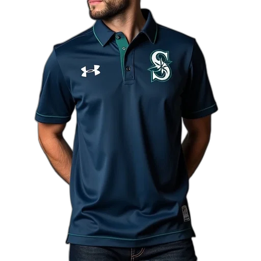 jacket, staff, green, men, seattle, mariners, under, armour transparent PNG cut-out