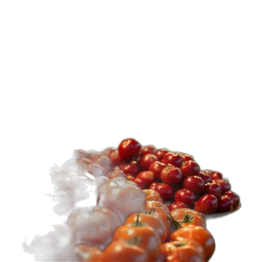 food, crown, jewelry, hair, 3d render, photorealistic, concept art, oil painting transparent PNG cut-out