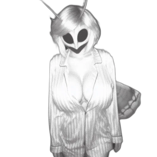 dress, robot, mask, jacket, concept art, 3d render, vaporwave, pixel art transparent PNG cut-out