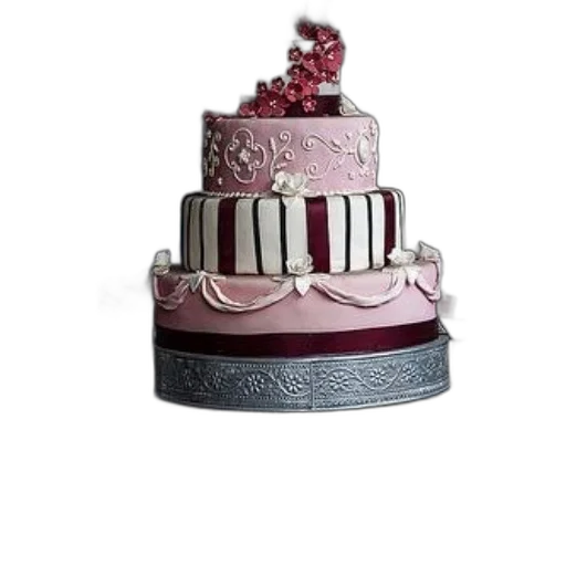 crown, jewelry, 3d render, photorealistic, multi-tiered, wedding, cake, pink transparent PNG cut-out