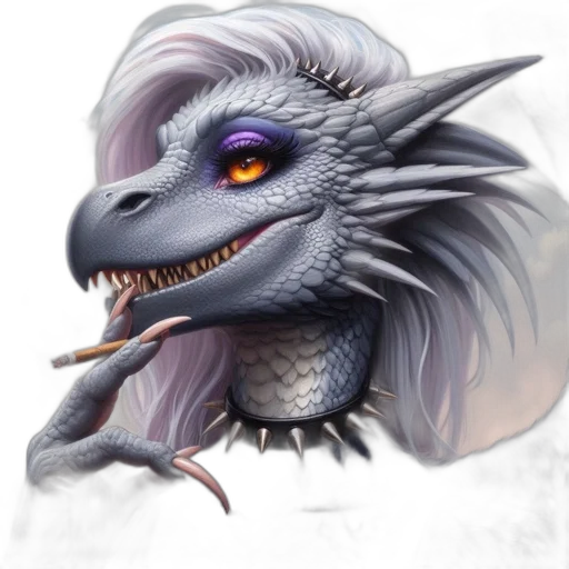 dragon, creature, staff, fantasy art, concept art, photorealistic, pixel art, illustration transparent PNG cut-out