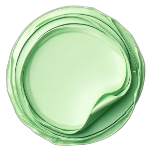 jewelry, food, green, pastel, business, label, swirls, round transparent PNG cut-out
