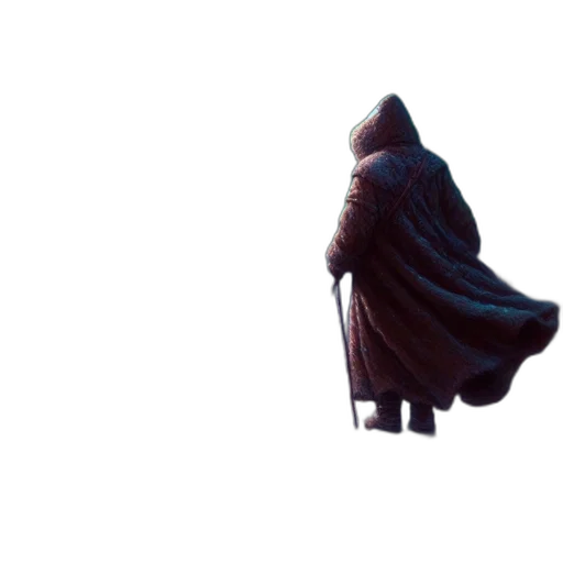 jacket, mask, dress, creature, concept art, 3d render, pixel art, fantasy art transparent PNG cut-out