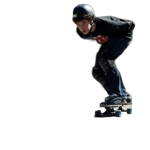 robot, 3d render, photorealistic, concept art, group, skateboarders, wearing, helmets transparent PNG cut-out