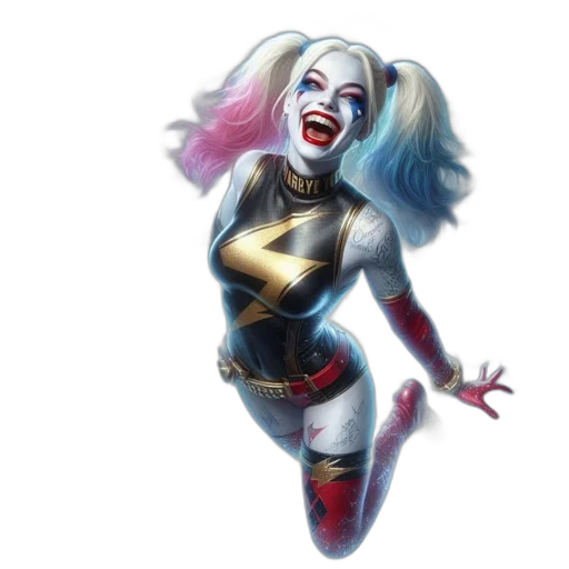 comic book art, concept art, fantasy art, 3d render, woman, mischievous, grin, bold transparent PNG cut-out