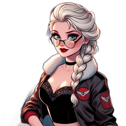 jacket, comic book art, cartoon, concept art, pixel art, red, dark, animated transparent PNG cut-out