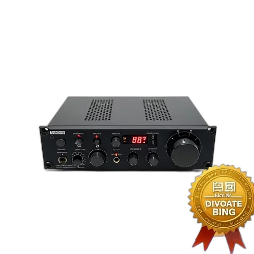black, compact, audio, equipment, unit, digital, display, multiple transparent PNG cut-out