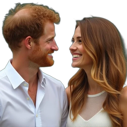 crown, prince, harry, meg transparent PNG cut-out