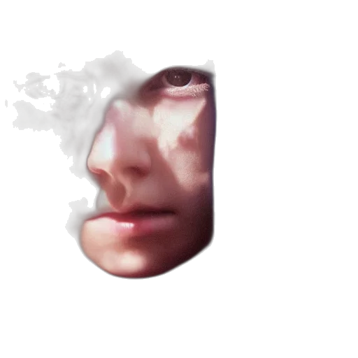 face, mask, robot, creature transparent PNG cut-out
