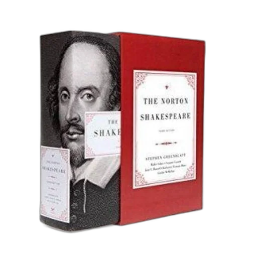 mask, norton, shakespeare, third, edition, presented, red, slipcase transparent PNG cut-out