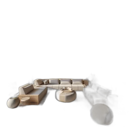jewelry, furniture, weapon, bottle, 3d render, earth tones, monochrome, luxe transparent PNG cut-out
