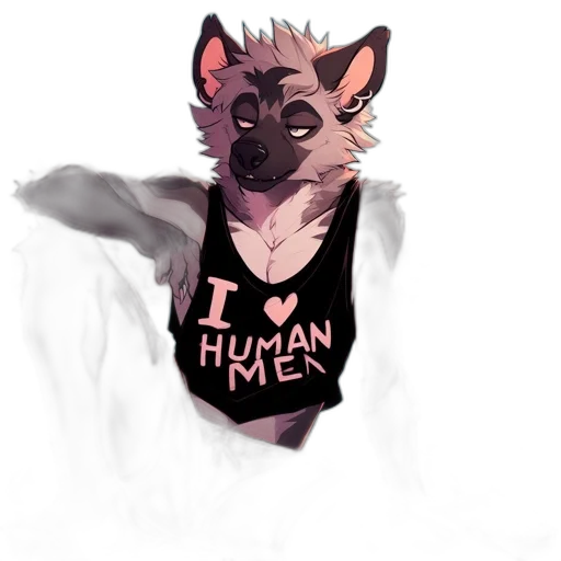 jacket, animal, dress, creature, watercolor, concept art, pixel art, cyberpunk transparent PNG cut-out