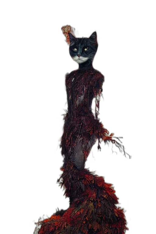 dress, creature, mask, animal transparent PNG cut-out