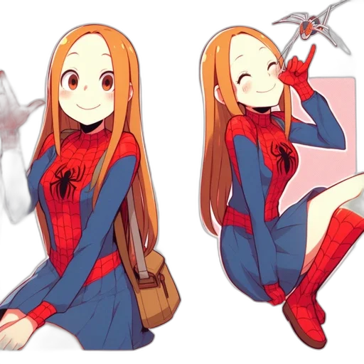 anime, comic book art, pixel art, cartoon, red, monochrome, two, animated transparent PNG cut-out