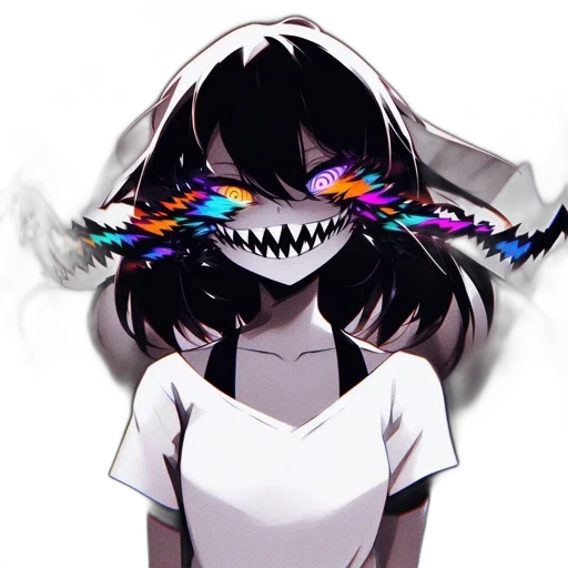 mask, creature, crown, face, pixel art, anime, vaporwave, concept art transparent PNG cut-out