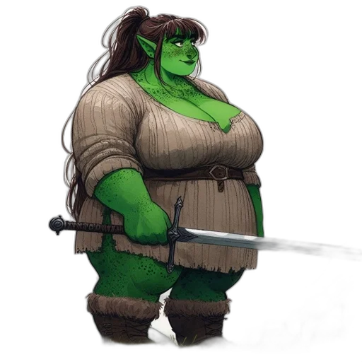 staff, weapon, sword, concept art, fantasy art, comic book art, 3d render, green transparent PNG cut-out